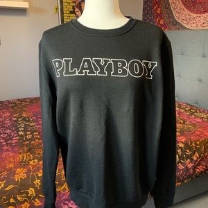 PLAYBOY Classic Black Crew-Neck 🖤